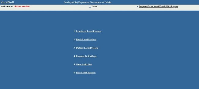 Odisha Gaon Sathi Official Portal