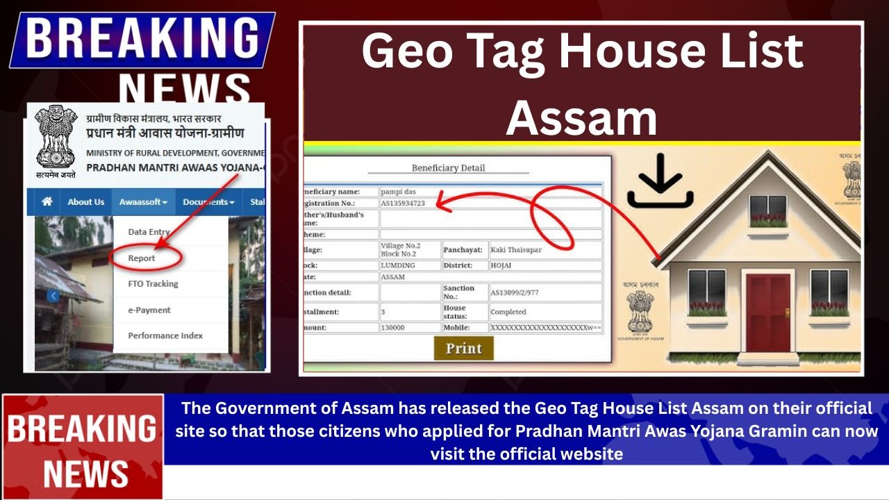 Geo Tag House List Assam
