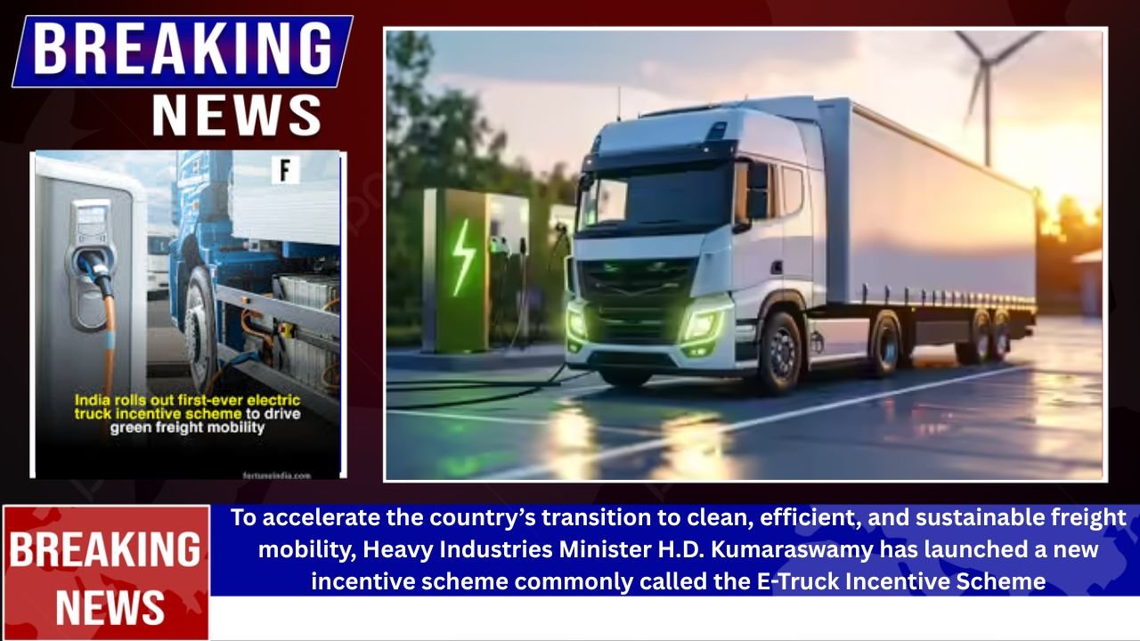 E Truck Incentive Scheme