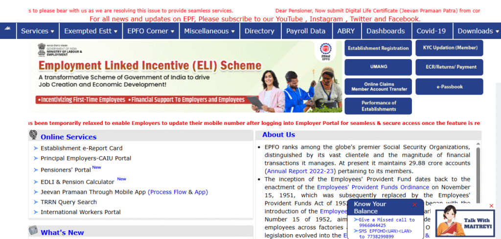 ELI Scheme Apply Online